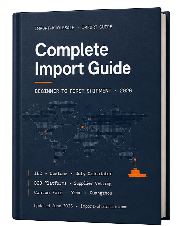 Complete Import Guide — Beginner to First Shipment · 2026